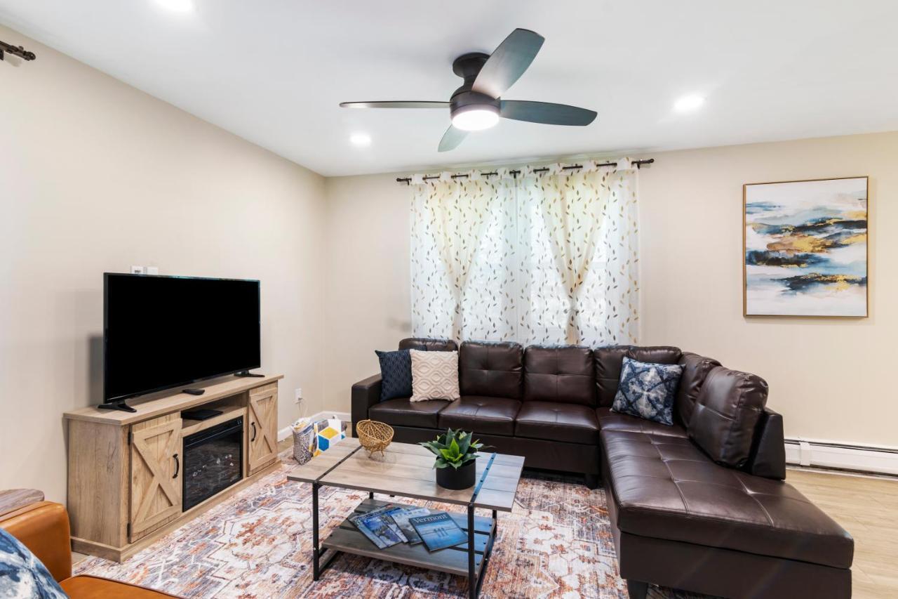 Fantastic Retreat 5Min From Village With Media Room, Ac And Sauna! Stowe Exterior foto
